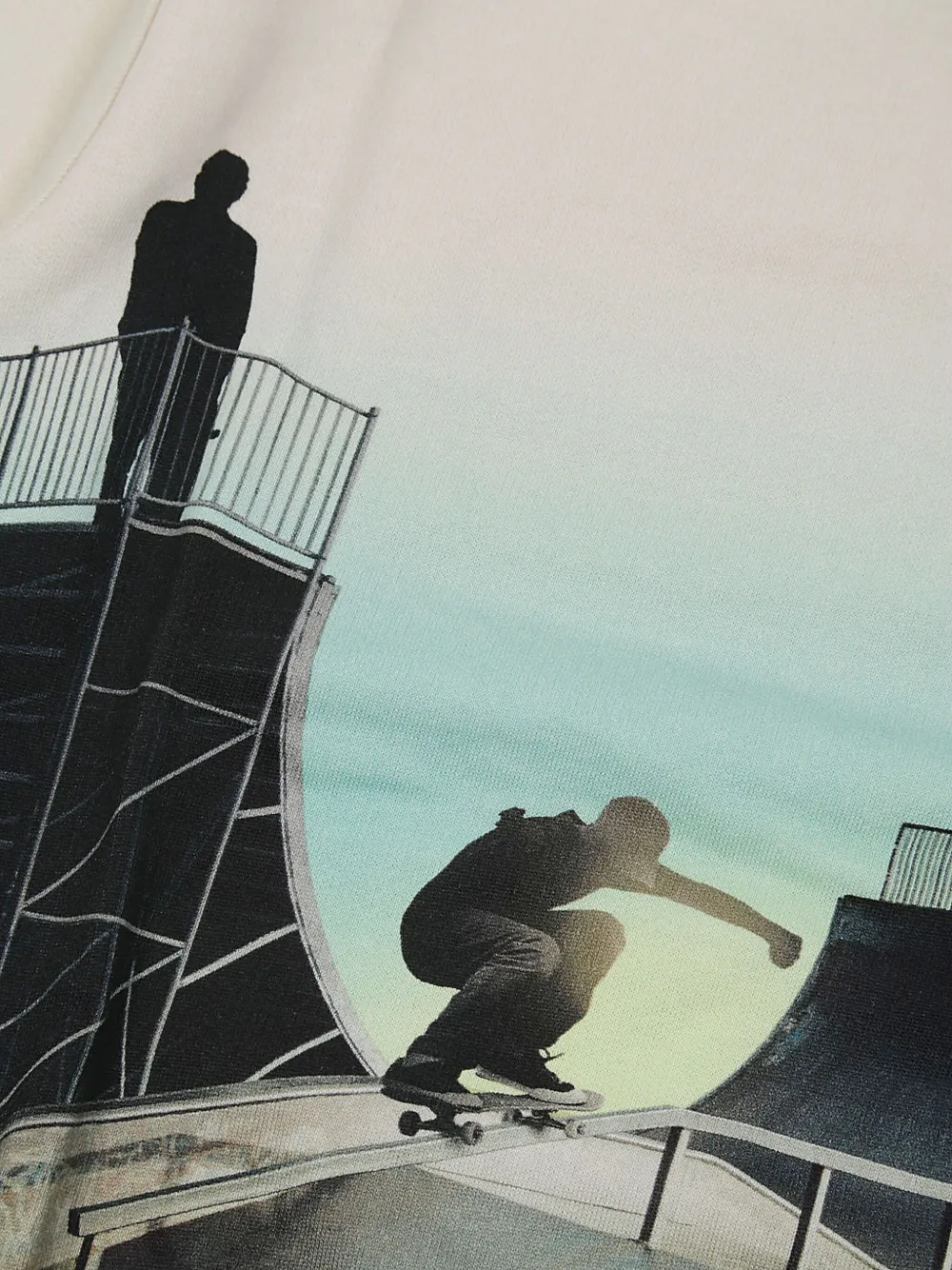 Molo Miksi sweater met skate-print Beige