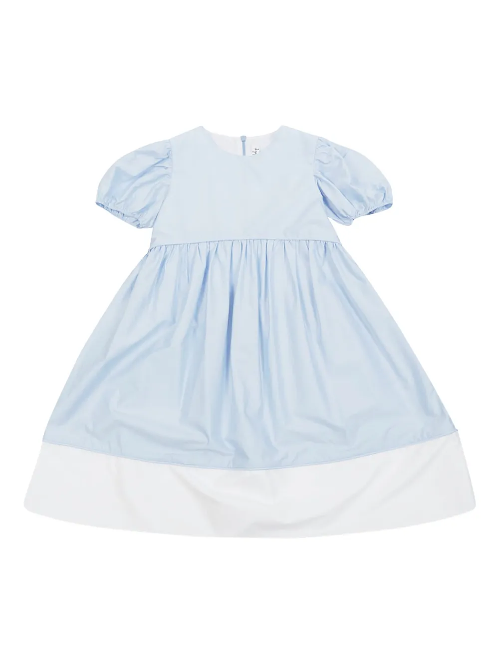 Il Gufo Abito con maniche a palloncino - Blu