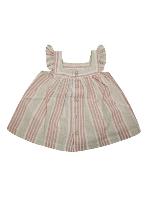 1 + IN THE FAMILY Magda ruffled striped blouse