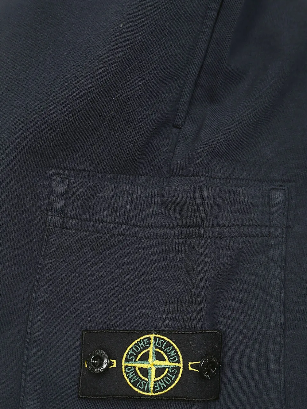 Stone Island Junior Shorts met zak Grijs
