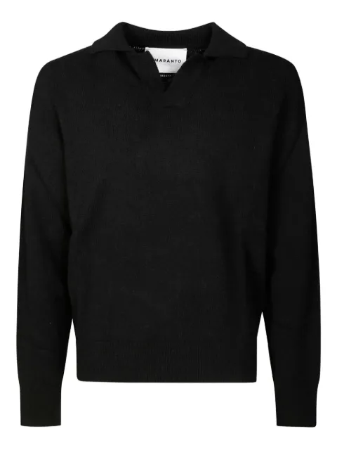 AMARÁNTO polo-collar sweater