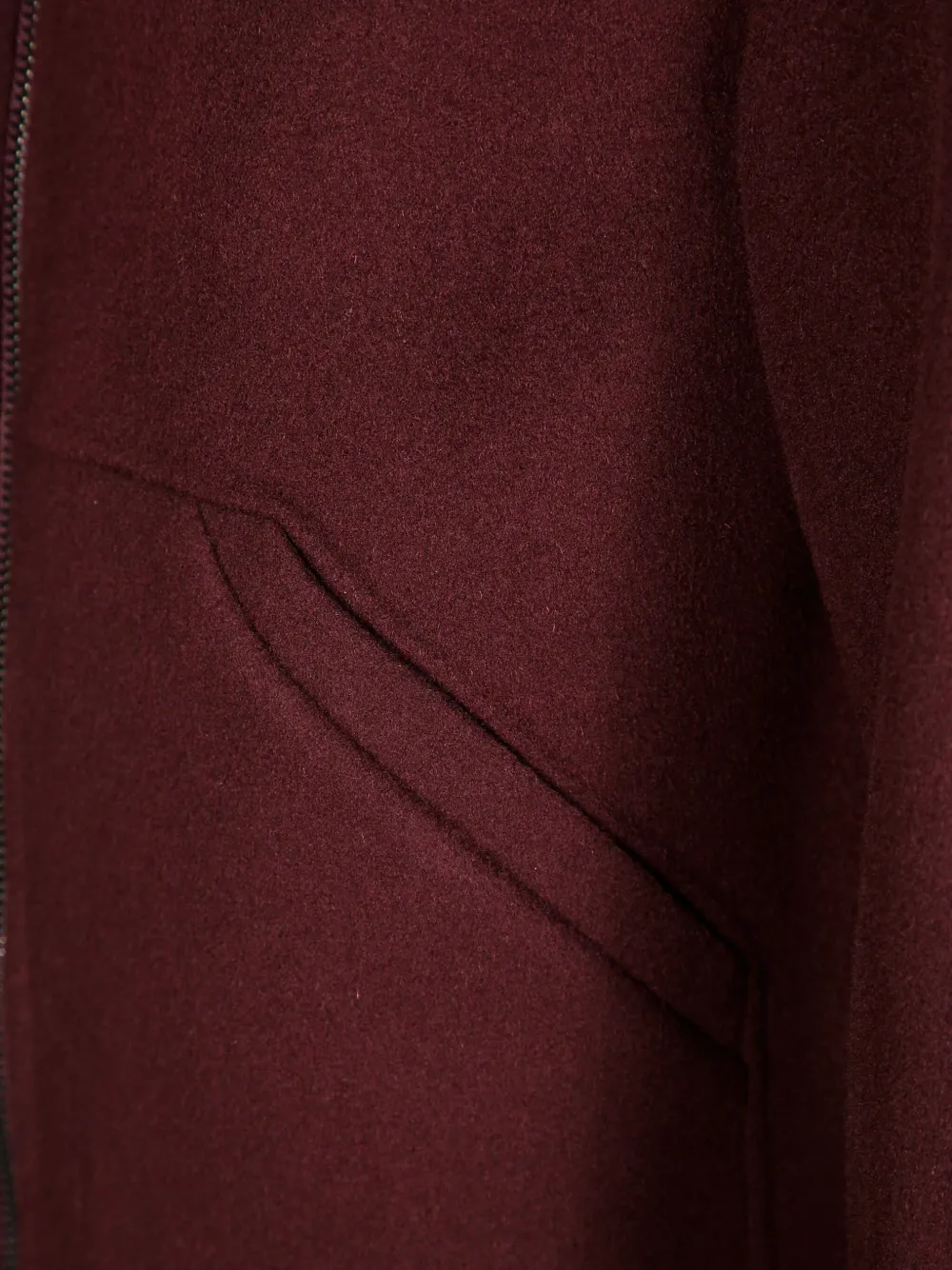 AMARÁNTO Bomberjack met rits Rood