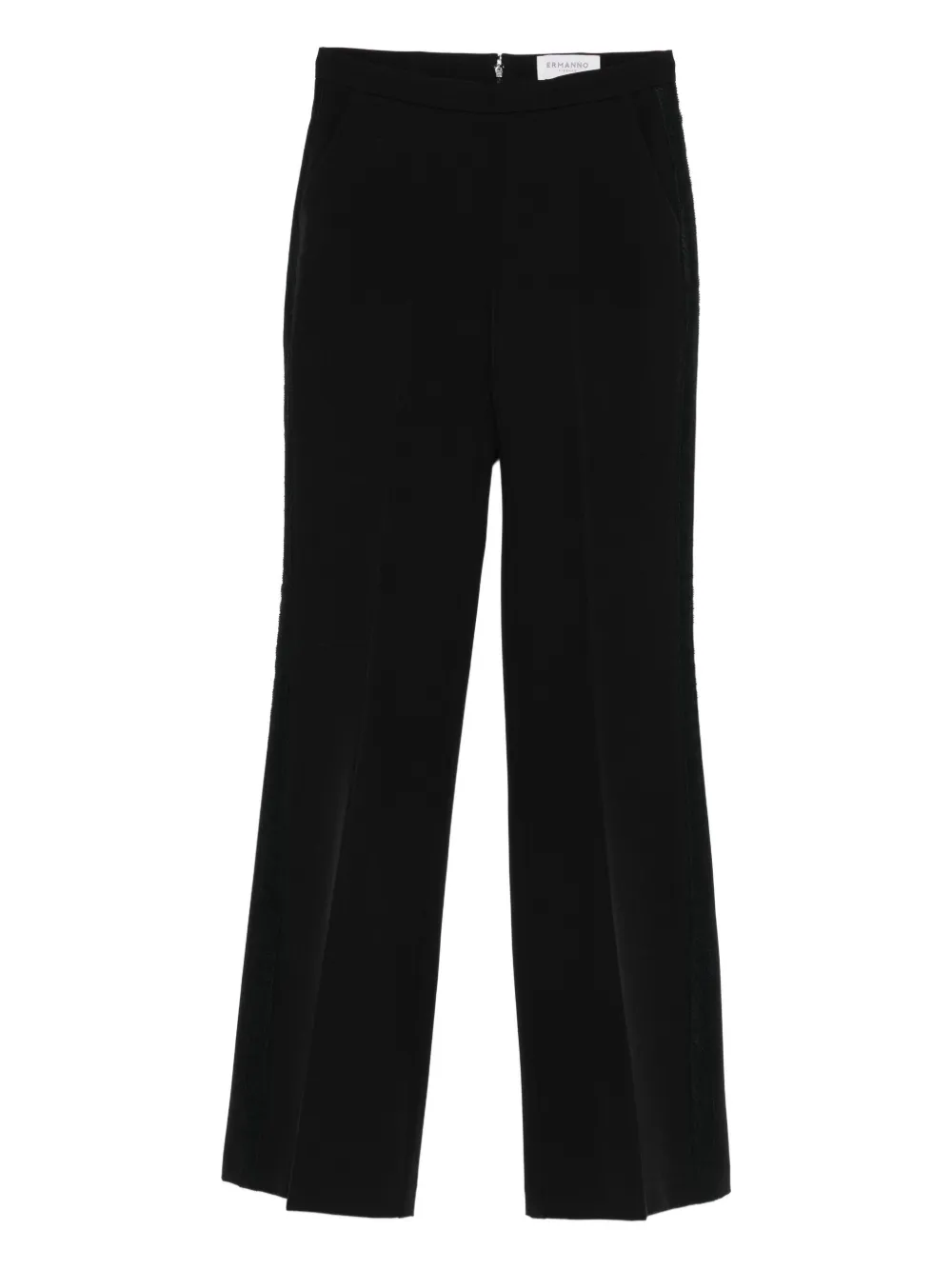 Ermanno Firenze Straight-leg Trousers In Black