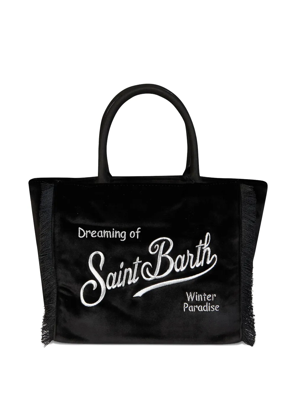 MC2 Saint Barth logo-embroidered tote bag - Nero