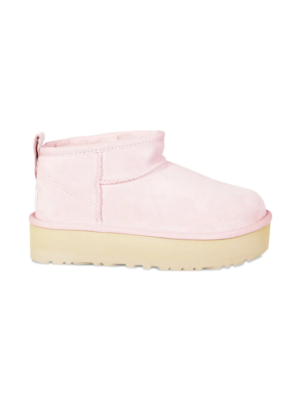 UGG Kids Classic Ultra Mini ankle boots - Roze