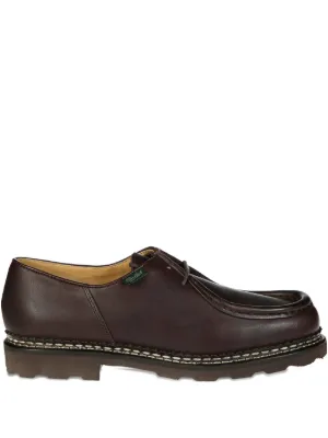 Paraboot Leather Penny Loafers | Brown | FARFETCH