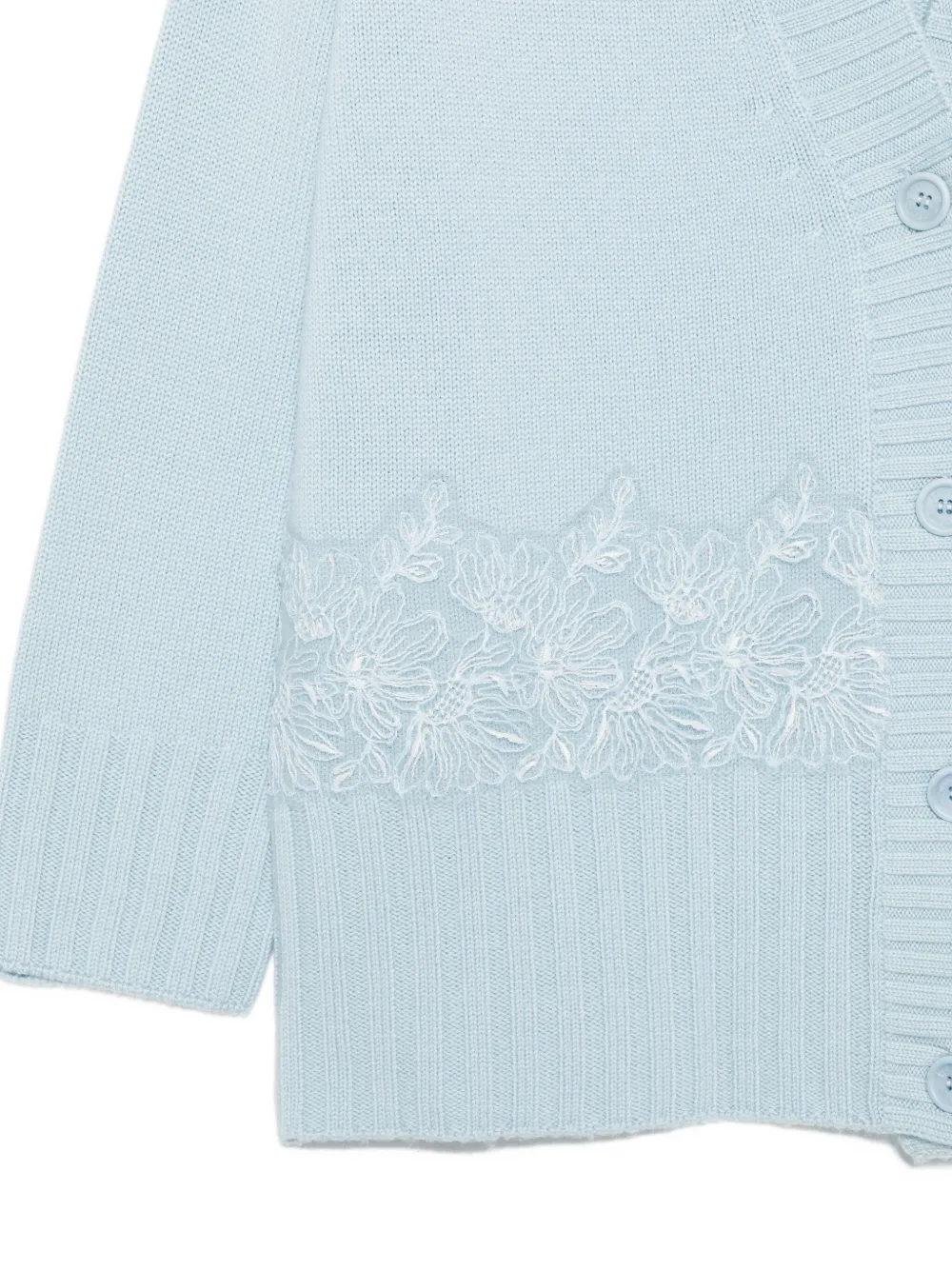 ERMANNO FIRENZE Wollen vest Blauw