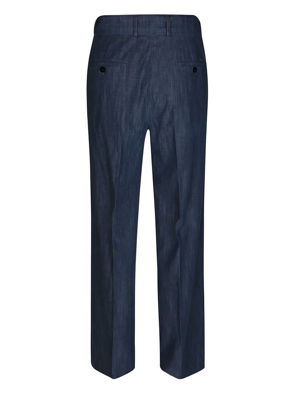 Incotex Broek met ceintuur - Blauw