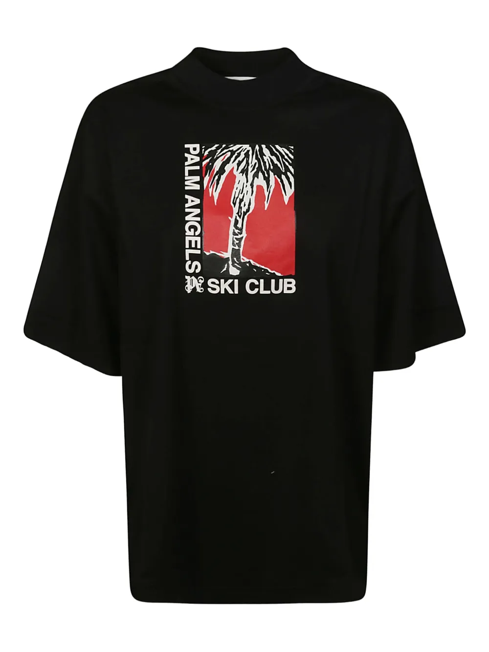 Palm Angels Ski Club Tシャツ - ブラック Palm Angels Ski Club Tシャツ - ブラック