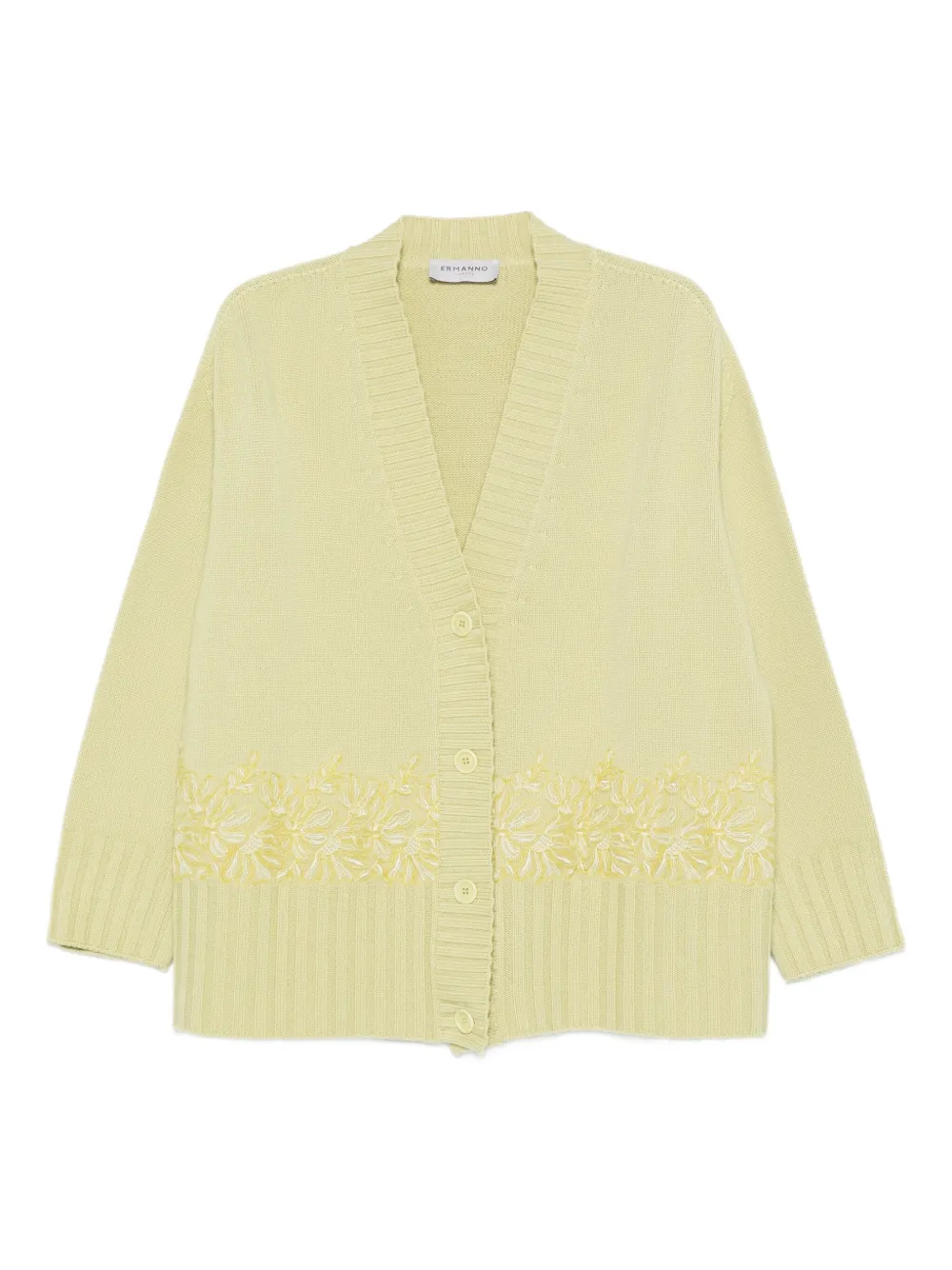 ERMANNO FIRENZE  cárdigan con cuello en V | verde | Image 1