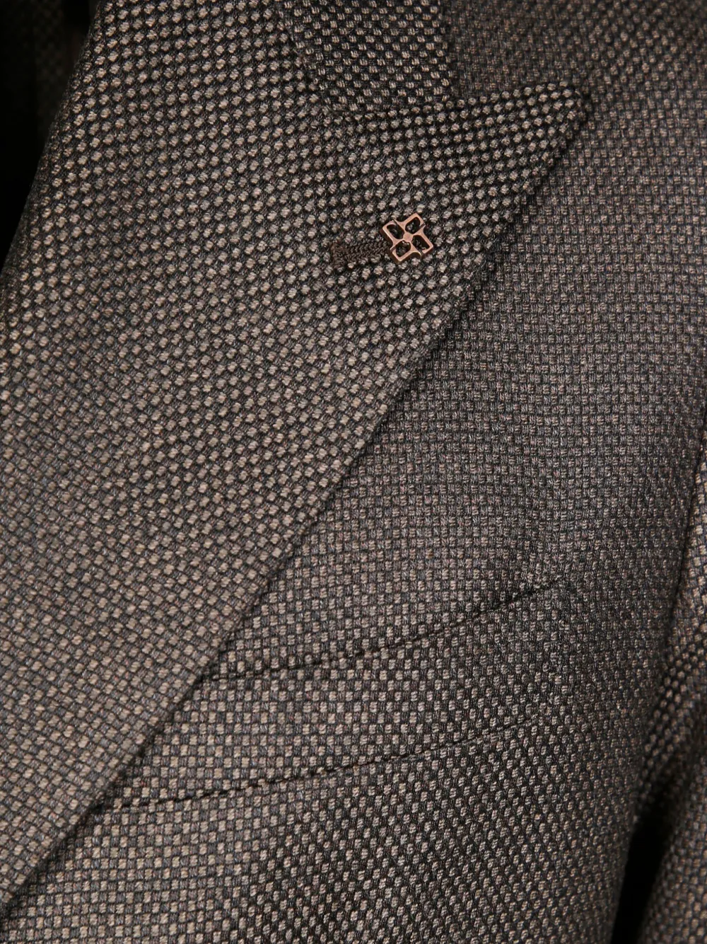 Tagliatore Jack met dubbele rij knopen Bruin