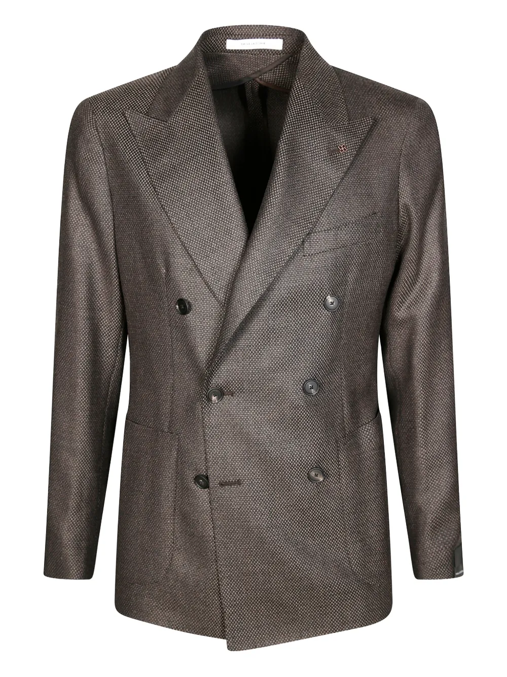 Tagliatore double-breasted jacket - ブラウン Tagliatore double-breasted jacket - ブラウン