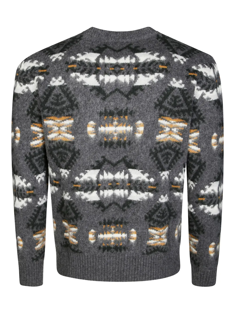 Altea jacquard crew-neck sweater - Grijs