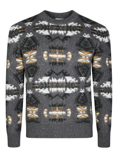 Altea jacquard crew-neck sweater