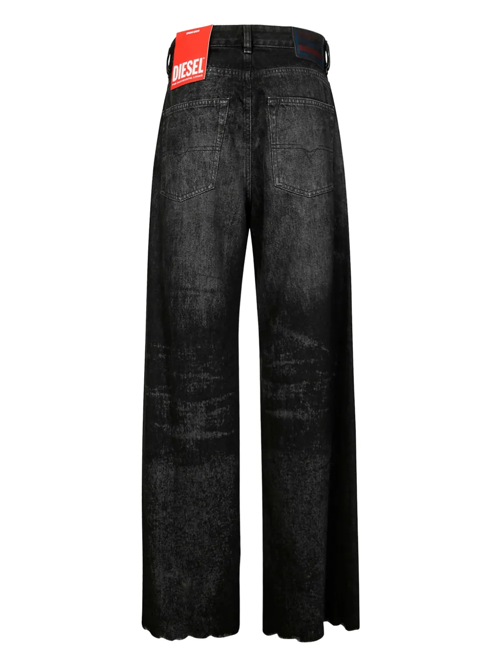 Diesel Jeans met wijde pijpen - Zwart
