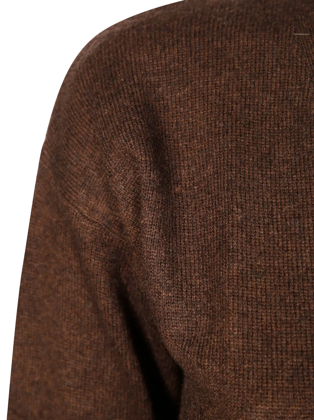 Absolut Cashmere Giuseppa V-neck Cardigan In Brown