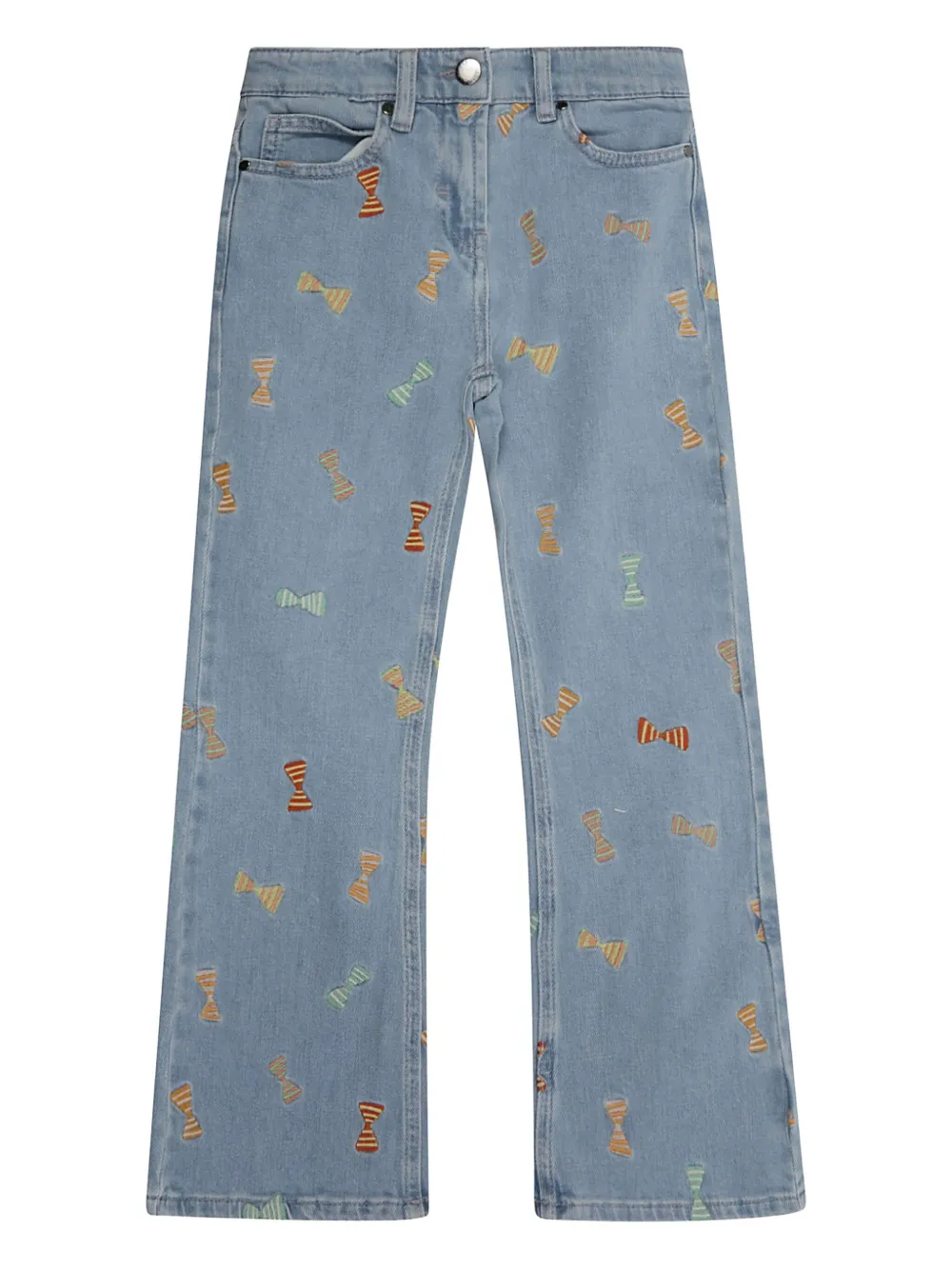 Stella McCartney Kids Jeans svasati - Blu