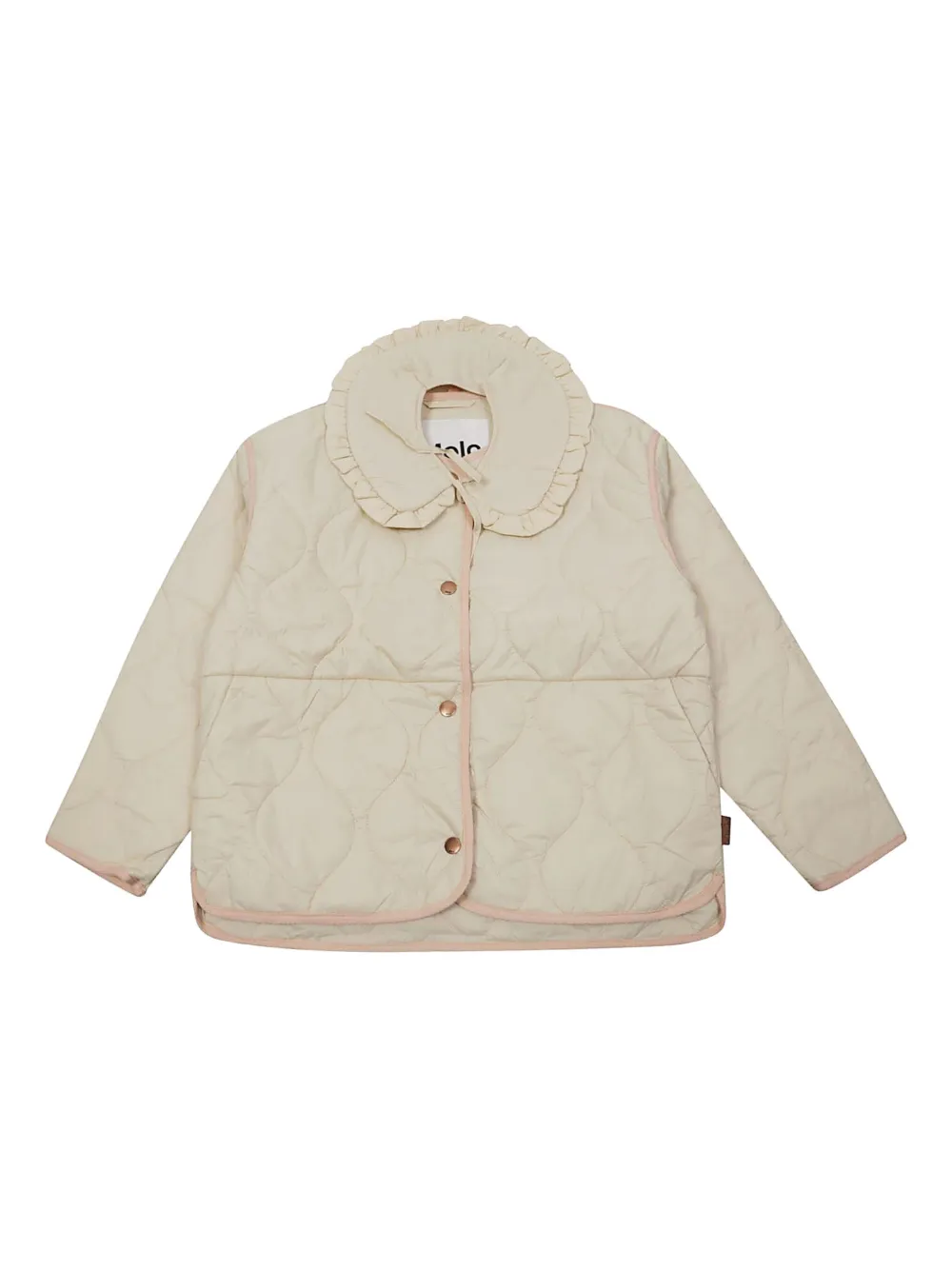  Molo Round-collar Padded Jacket - Neutrals 