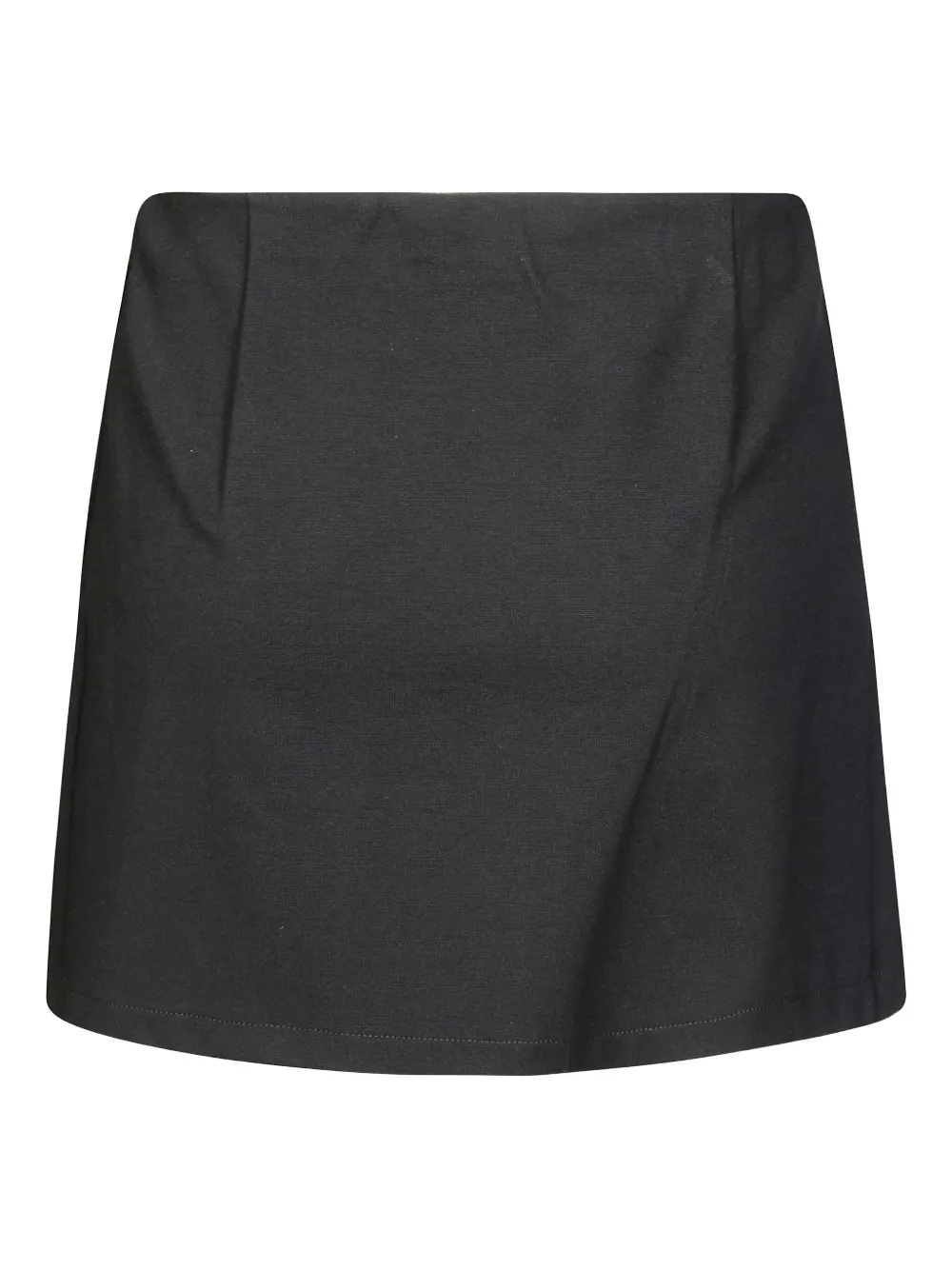 Pleated-Chain Mini Skirt