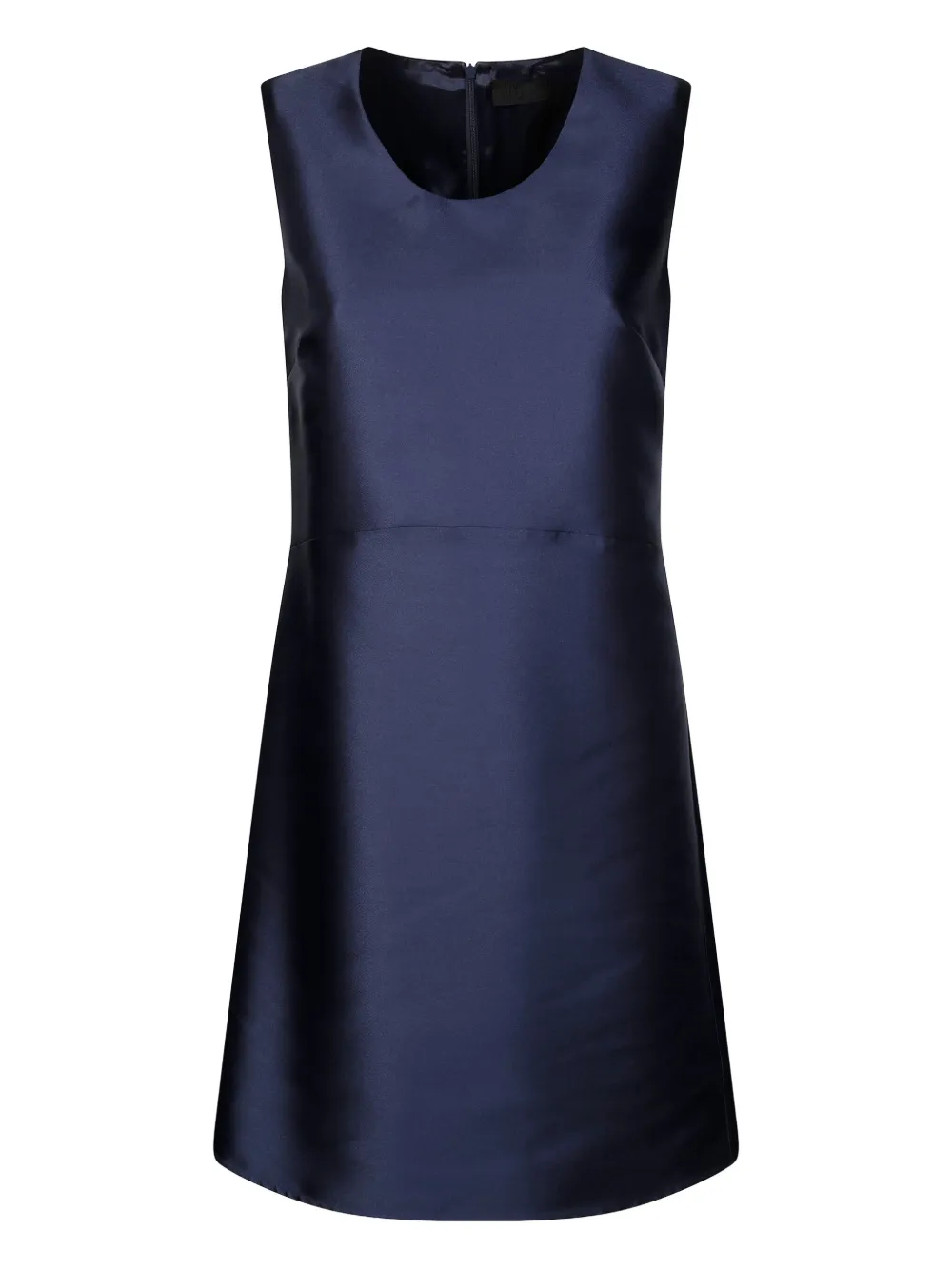 F.It sleeveless silk dress | Blue | Image 1