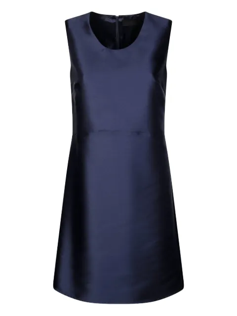 F.It sleeveless silk dress