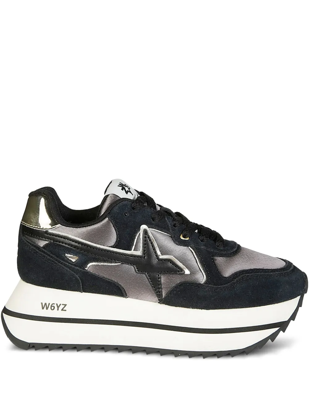W6YZ Deva platform sneakers | Black | Image 1