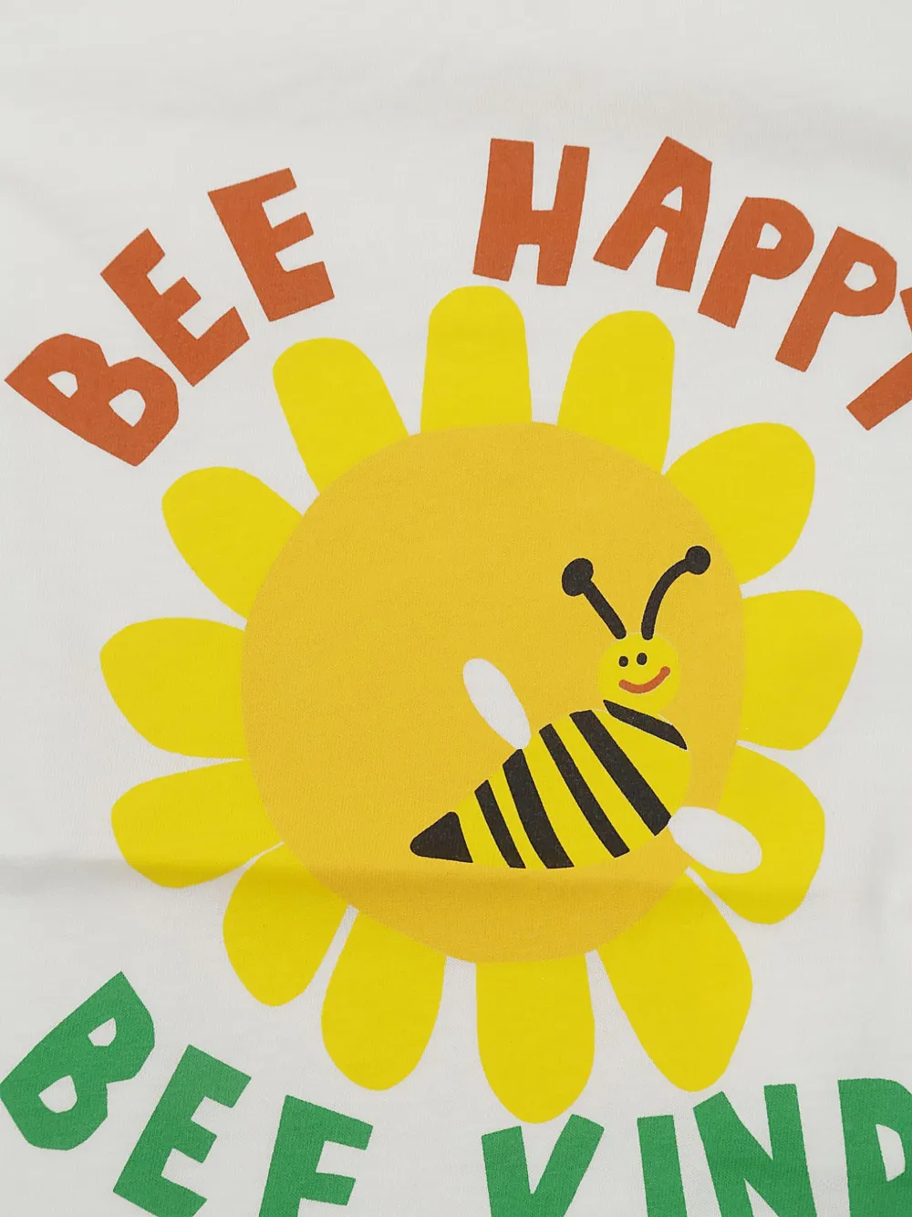 Stella McCartney Kids T-shirt met grafische print Wit