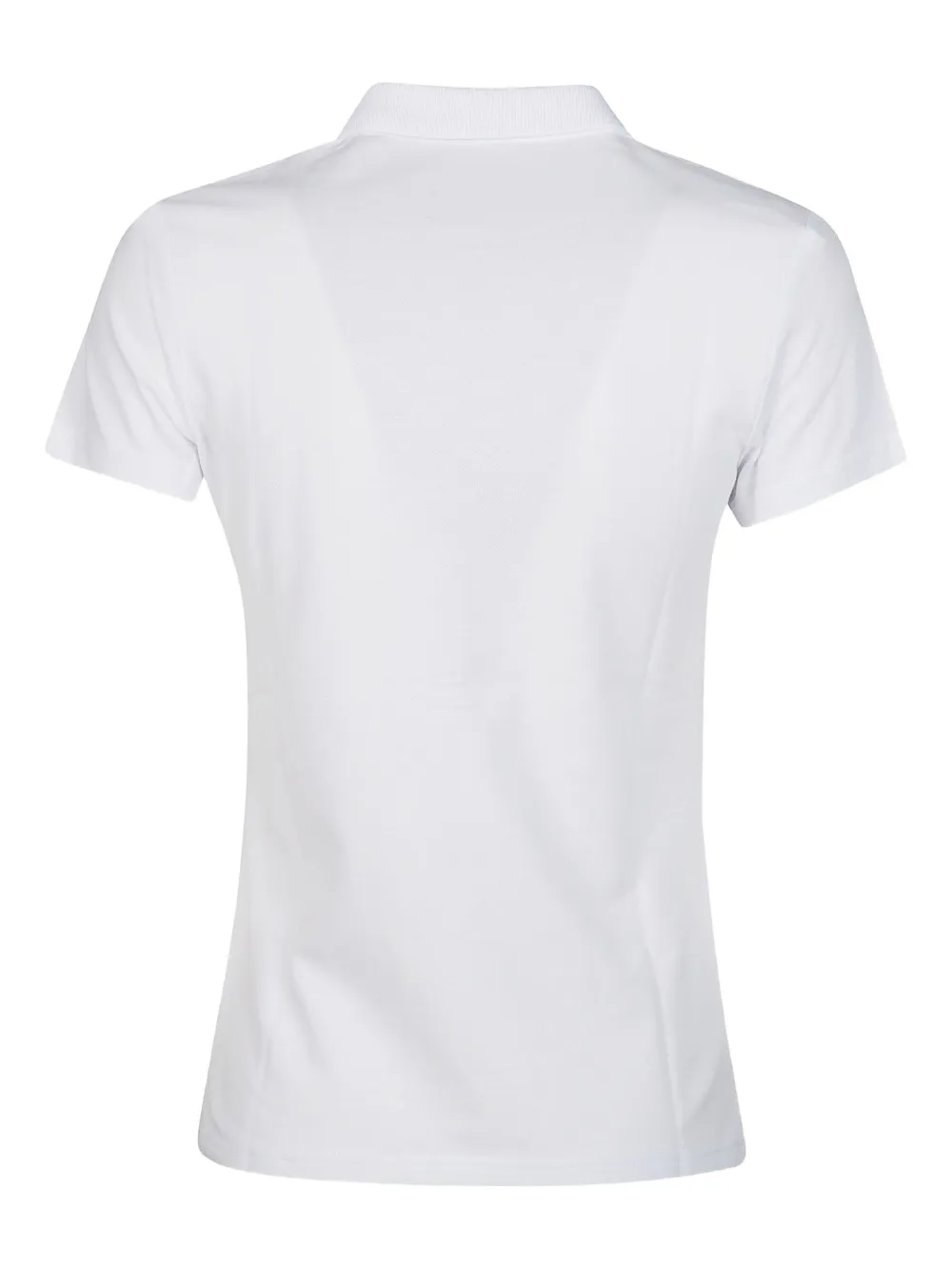 Sun68 Polotop met logo van stras - Wit