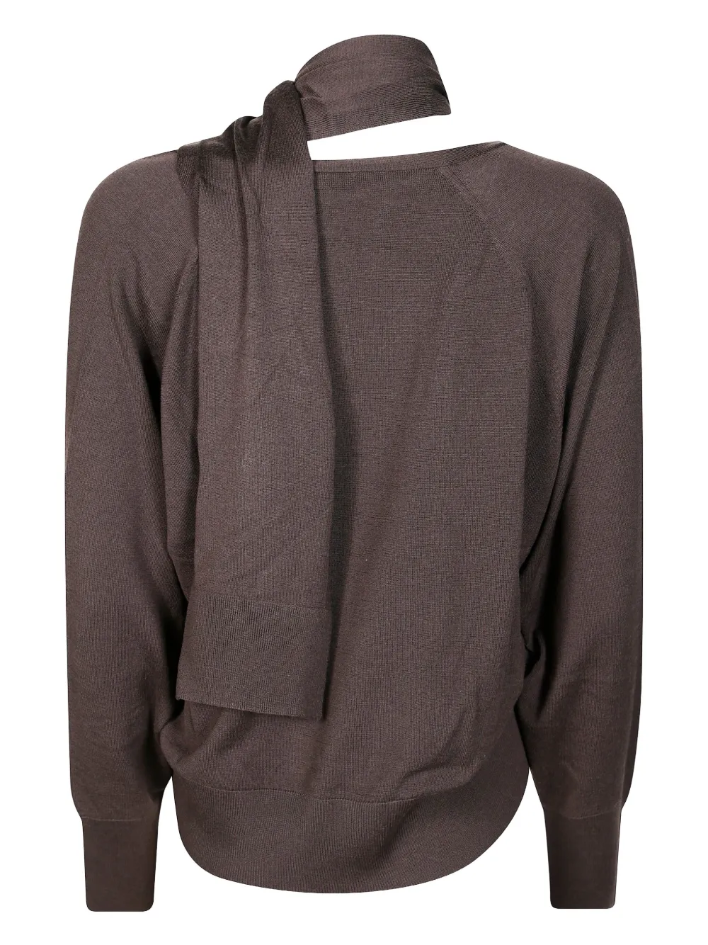 Incotex cut-out scarf sweater | Knitted Tops | Image 2