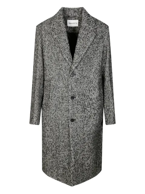 AMARÁNTO herringbone-pattern coat