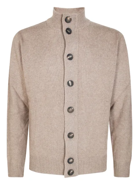 Filippo De Laurentiis buttoned turtleneck cardigan