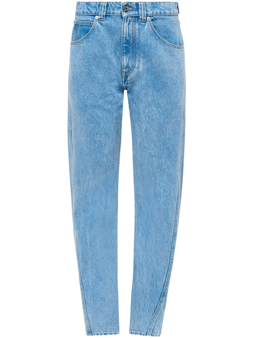 JW Anderson TWISTED SLIM LEG JEANS - LIGHT BLUE 804