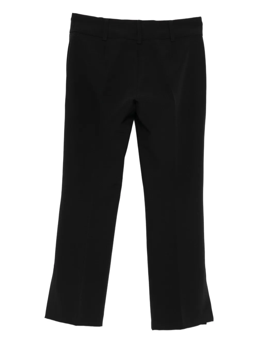 ERMANNO FIRENZE pressed-crease trousers - Zwart