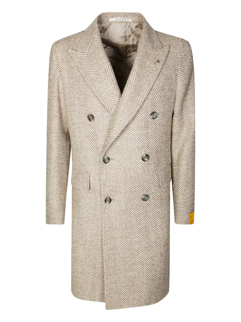 Tagliatore double-breasted coat | Neutrals | Image 1
