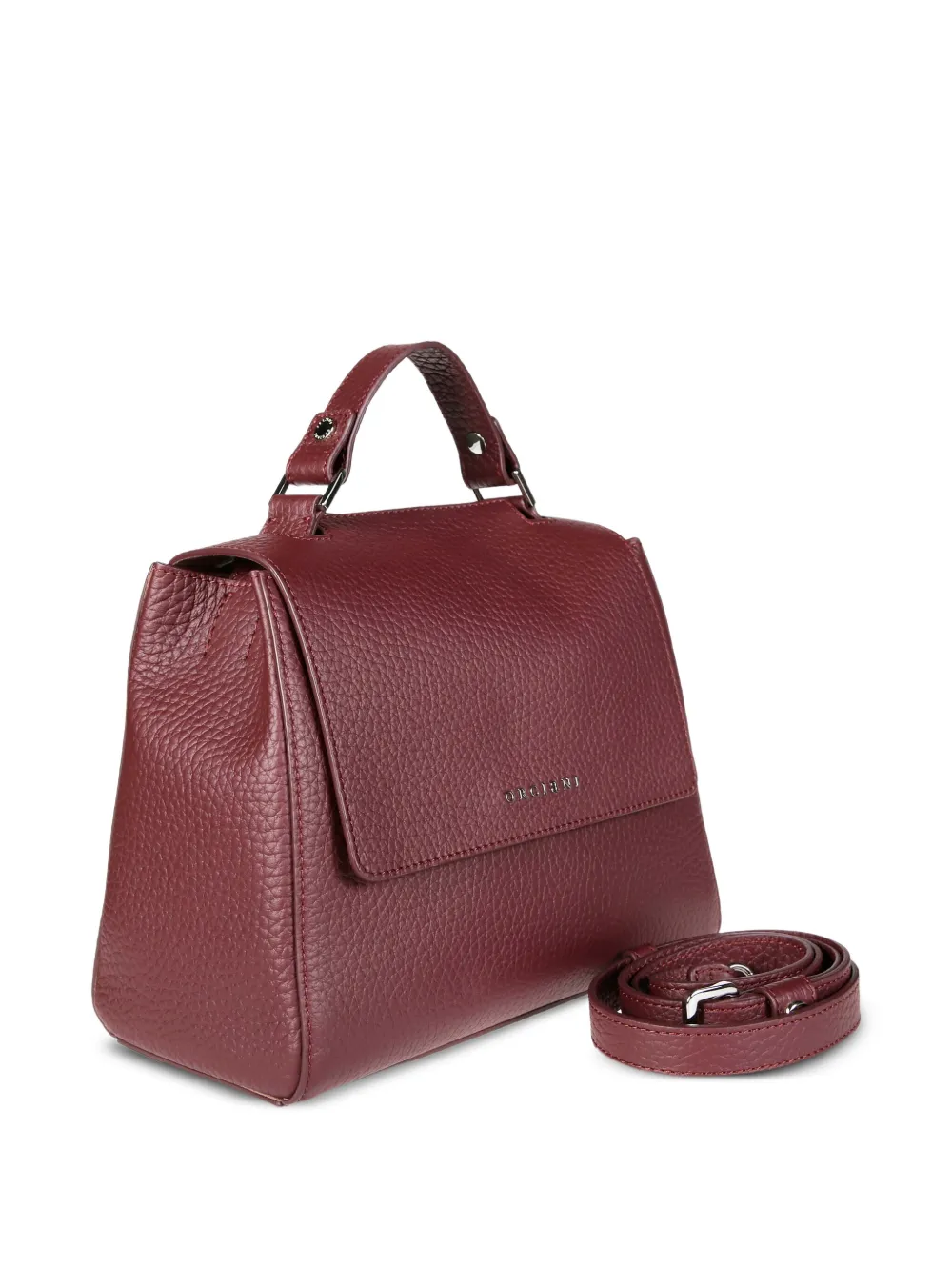 Orciani Small Sveva Soft Tote Bag In Red