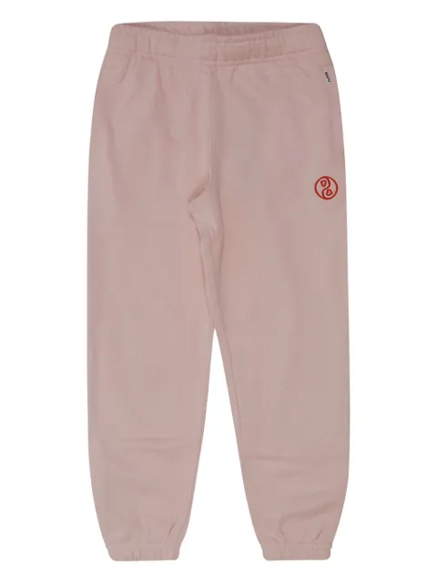 Molo pants de tela polar con logo bordado