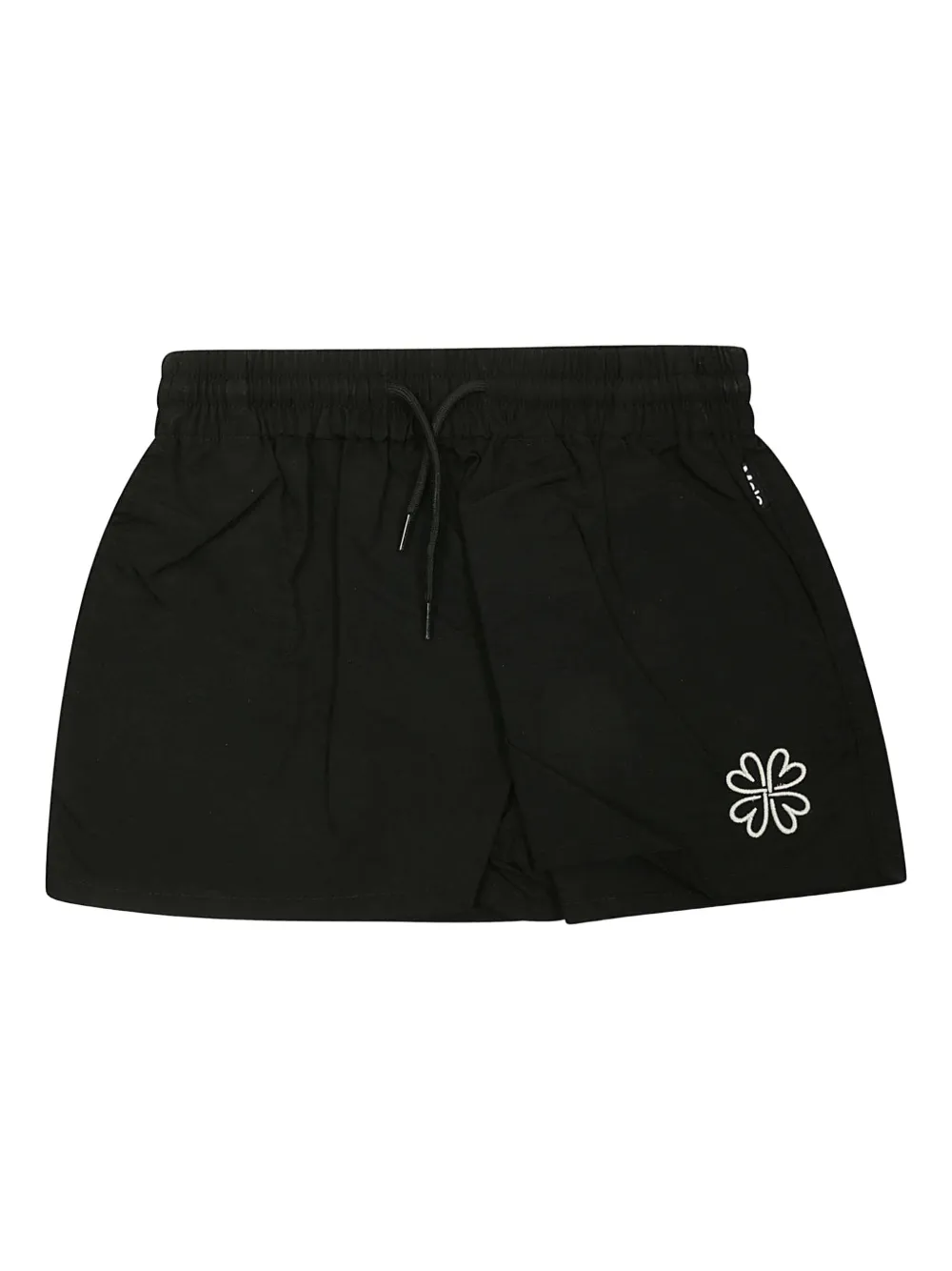 Molo Shorts con vita elasticizzata - Nero
