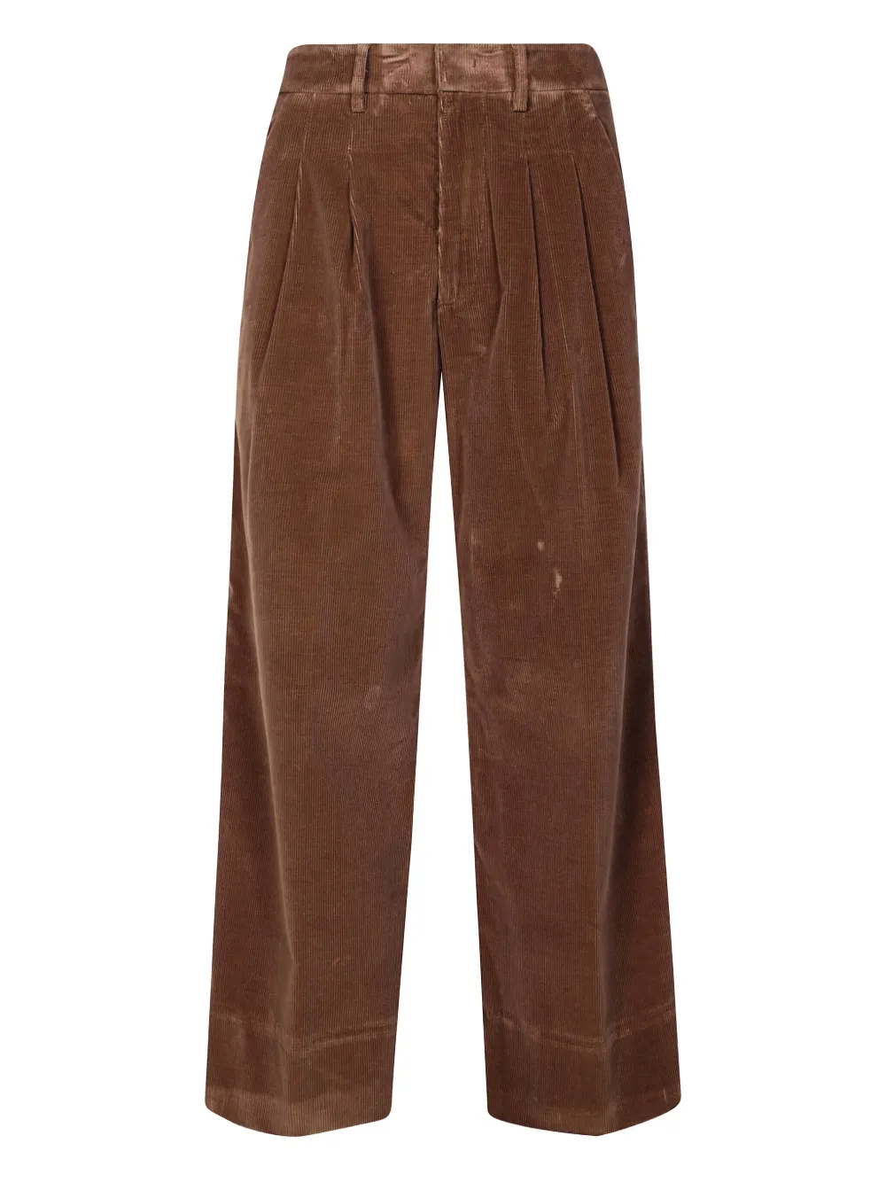 DONDUP Eloise pleated trousers | Brown | Image 1
