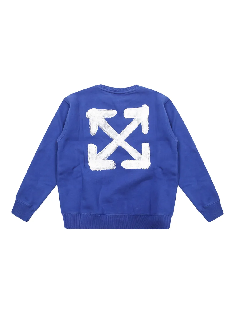Off-White Kids Sweater met pijl Blauw