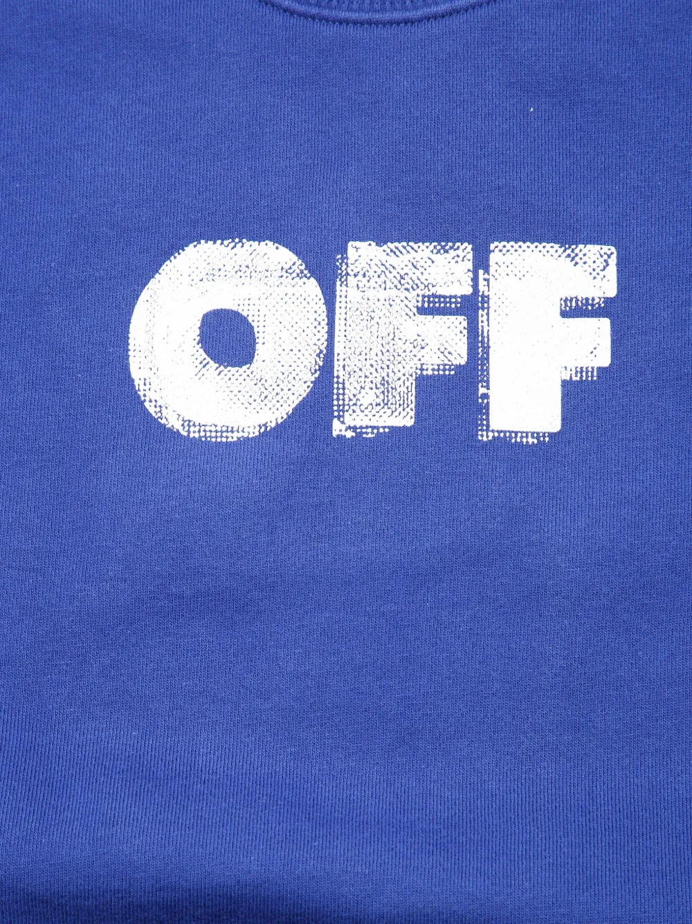 Off-White Kids Sweater met pijl Blauw