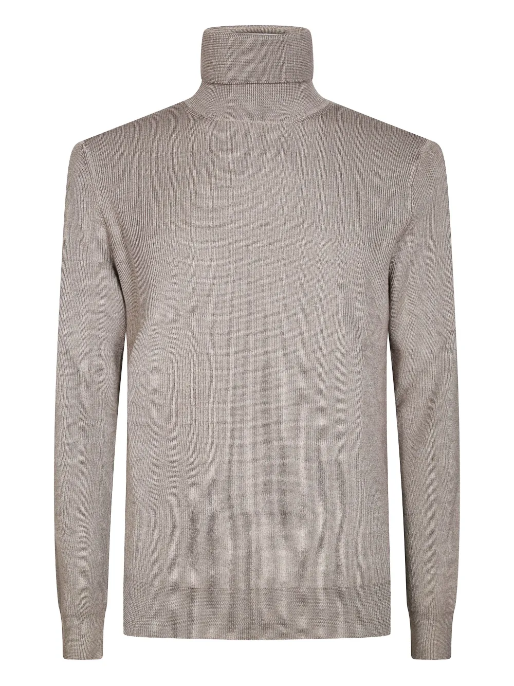 Tagliatore ribbed turtleneck sweater | Neutrals | Image 1