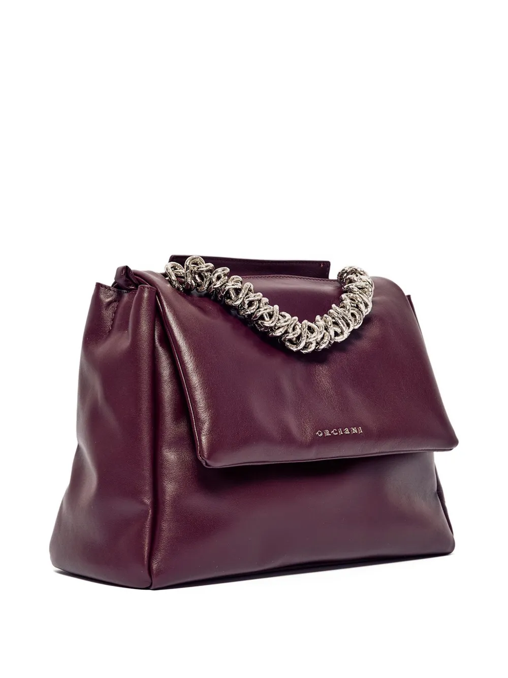 Orciani Sveva Shoulder Bag In Burgundy
