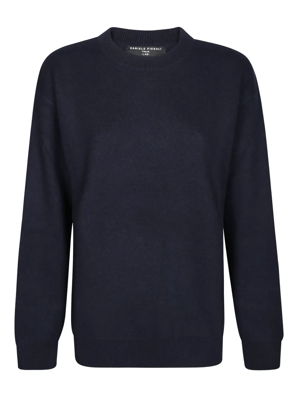 Daniele Fiesoli shoulder-panel sweater - ブルー Daniele Fiesoli shoulder-panel sweater - ブルー