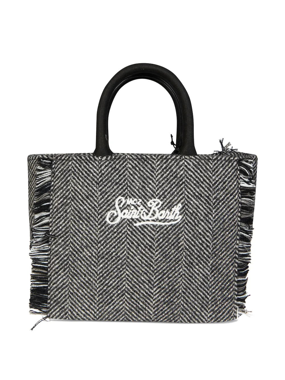 MC2 Saint Barth mini vanity fringe wool tote bag | Mini Bags | Image 2