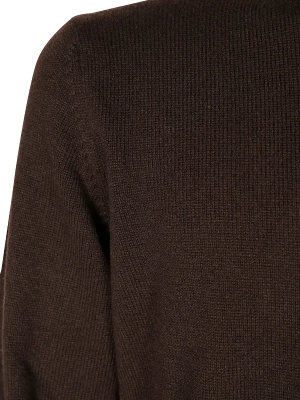 Filippo De Laurentiis Cashmere crew-neck Sweater | Brown | FARFETCH