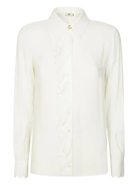 Elisabetta Franchi ruffled shirt