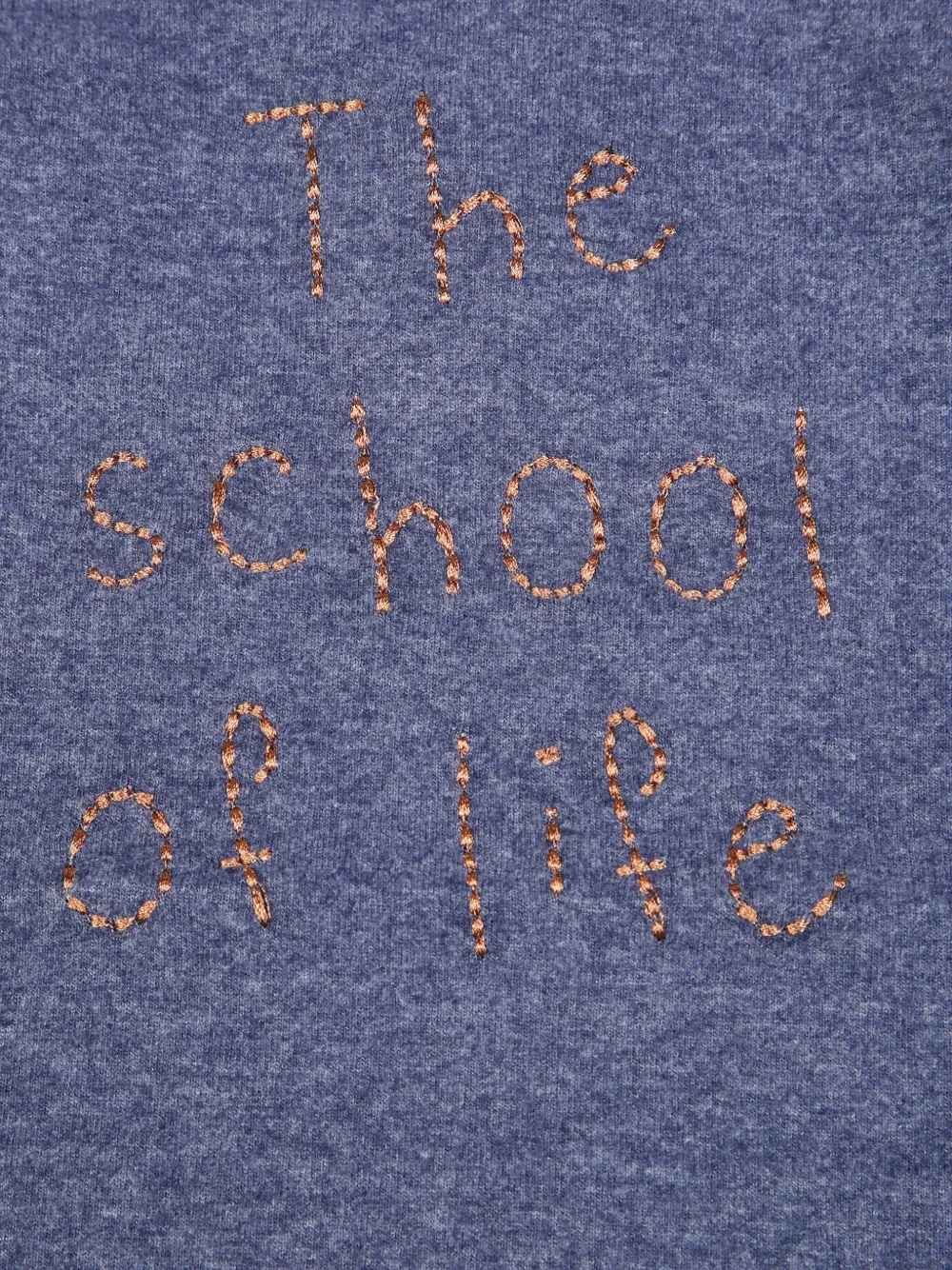 1 + IN THE FAMILY Harald T-shirt met borduurwerk Blauw