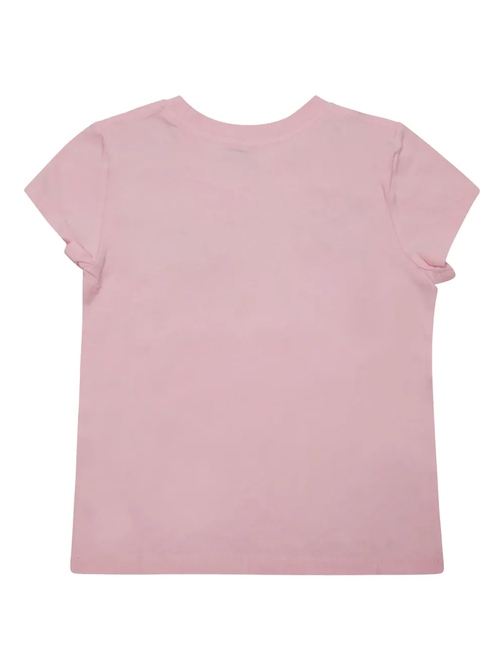 POLO RALPH LAUREN KIDS T-shirt met geborduurd logo Roze