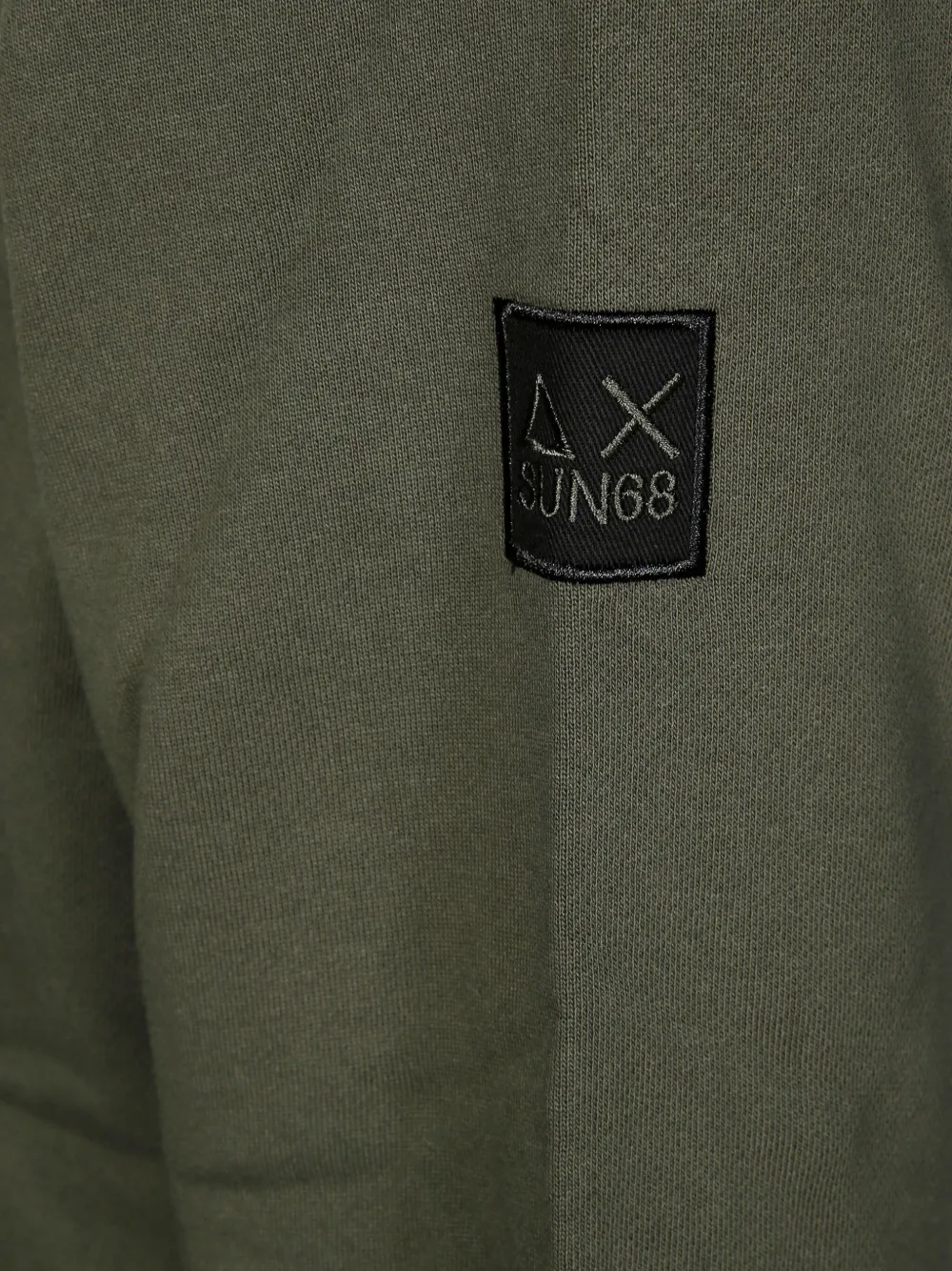 Sun68 Bomberjack met capuchon Groen