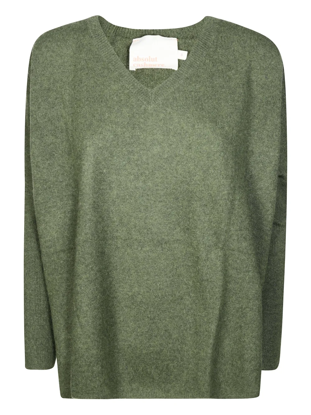 Absolut Cashmere Camille V-neck Sweater In Green
